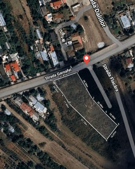 Teren de vanzare in comuna Cornetu-Judecatorie | 2550mp | drum asfaltat