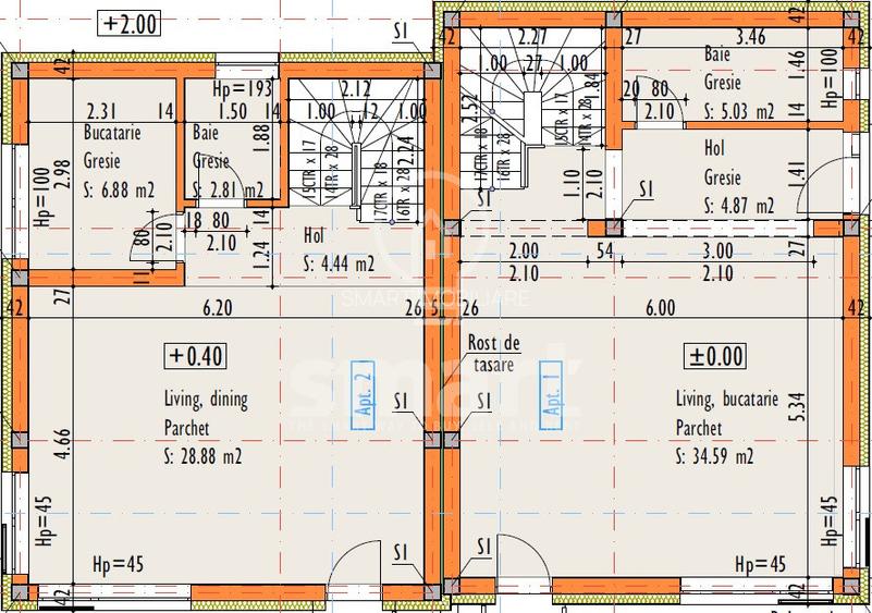 Casa tip duplex, Dambu Rotund, zona str. Maramuresului - 4