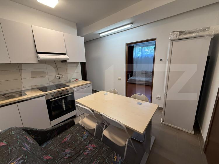 Apartament cu 1 cameră la casă, cu curte generoasă