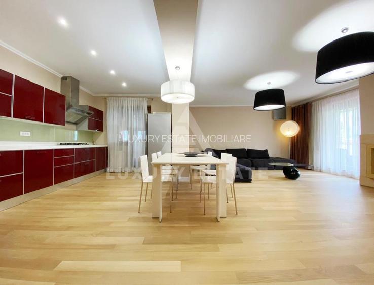 Sat Francez Herastrau inchiriere apartament de lux mobilat modern 4 camere - 7