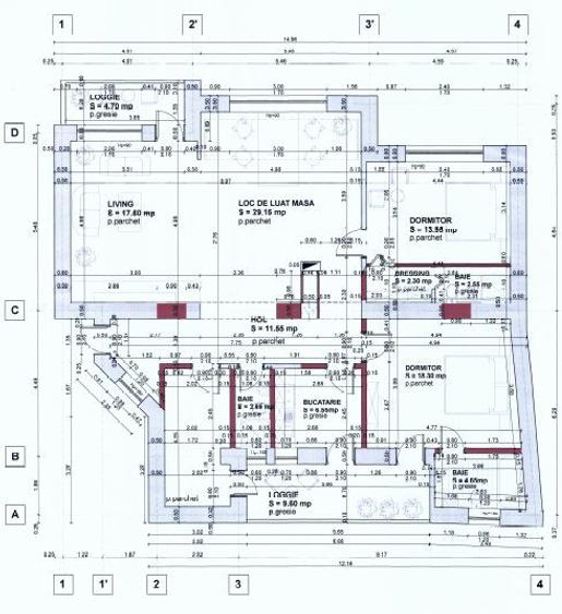 Apartament 137 mp in stil modernist interbelic – Bulevardul Eroilor