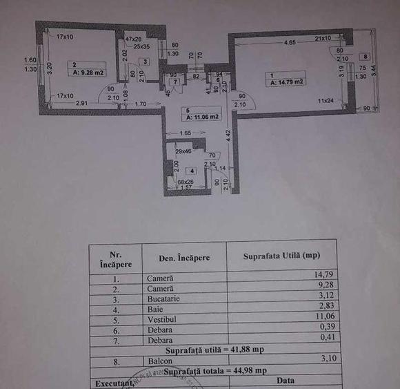Apartament 2 camere | Decomandat | 45 mp | Sector 3 Titan