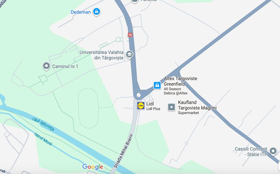 Teren de vanzare Targoviste | 3000-17.000 mp | Univ Valahia, Stadion in Rond