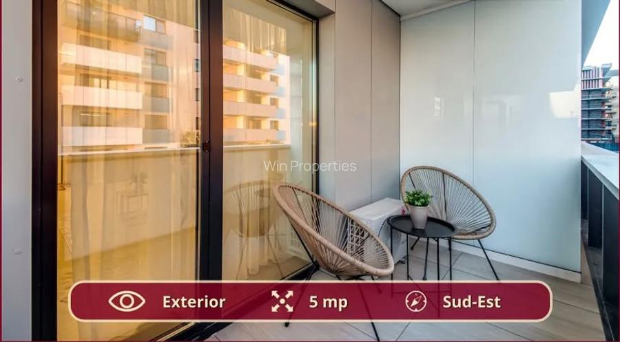 Cortina North | Studio dublu – 44 mp – totul nou | 650 € - 6