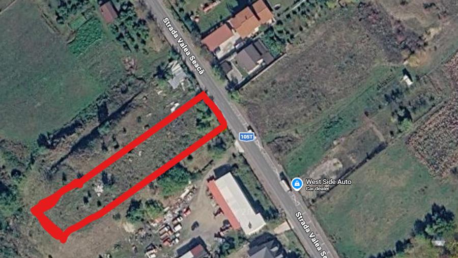 Vand teren strada Valea Seaca in Cluj Napoca pret 110 eur/mp