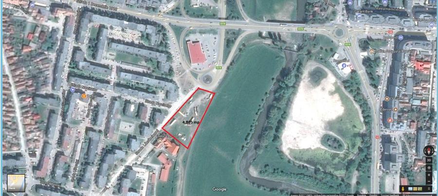 Proprietar vand teren intravilan  Sf.Gheorghe – 4.805 mp