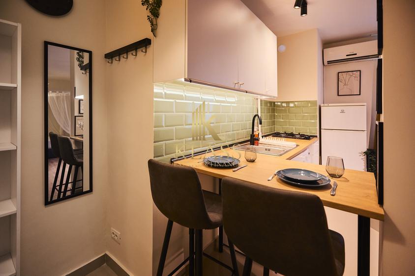 Garsonieră Premium | Prima Închiriere | Victoriei | 30 mp | Complet Renovat