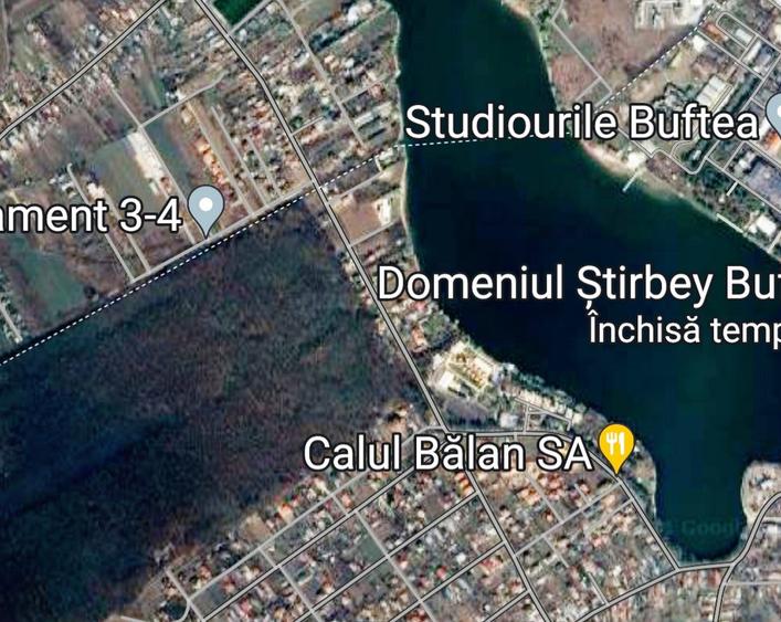 Vanzare 1000, 2000 sau 3000 mp teren intravilan in Buftea langa padure