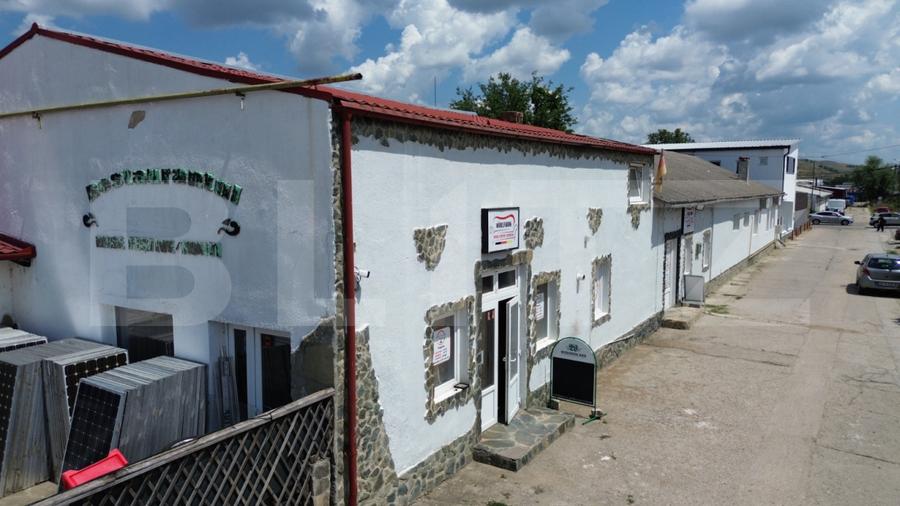 Spațiu comercial 620 mp, fost restaurant, 5 încăperi, 2 birouri, zona Sebeș