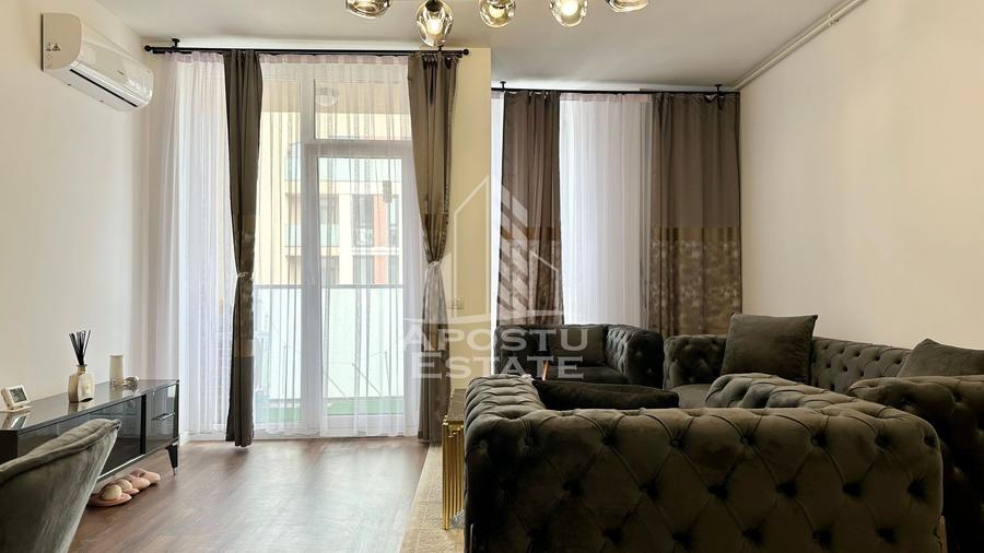Apartament cu 2 camere, mobilat utilat, parcare inclusa, Torontalului