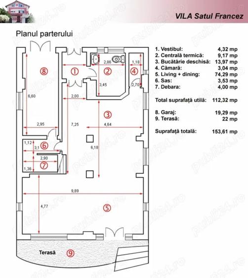 Vila individuala renovata cu 7 camere, garaj zona Herastrau