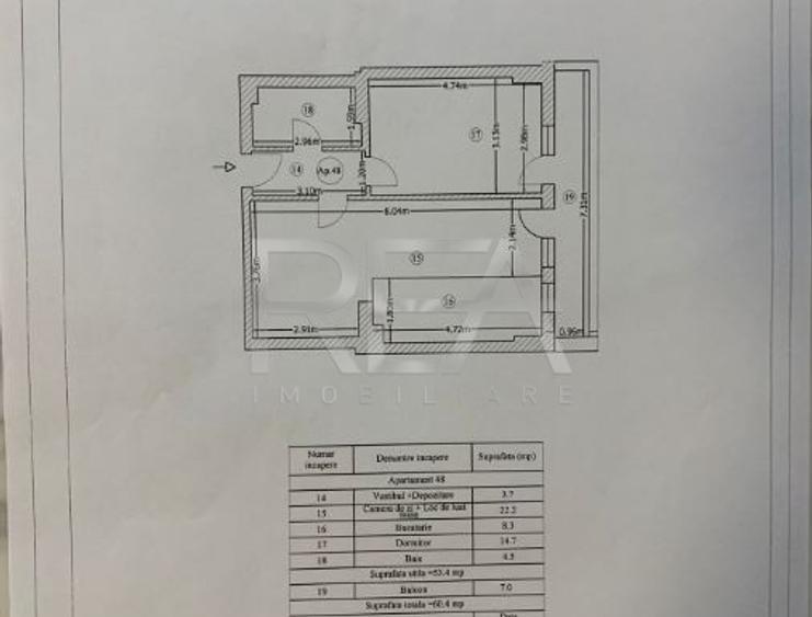 2 Camere Ready to Move + Loc de Parcare Militari