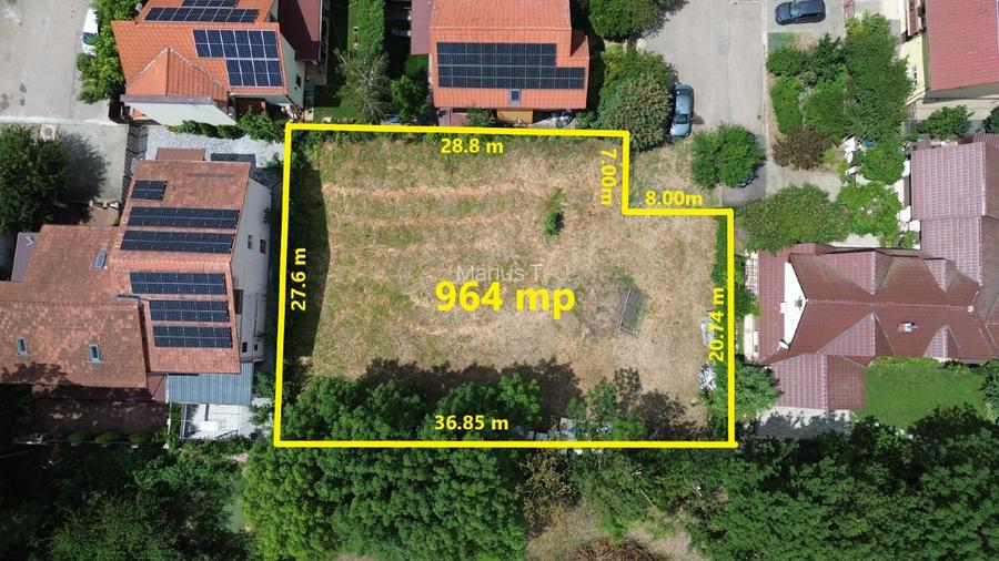 Vând teren Lipovei - str Tudor Arghezi Timisoara - 2