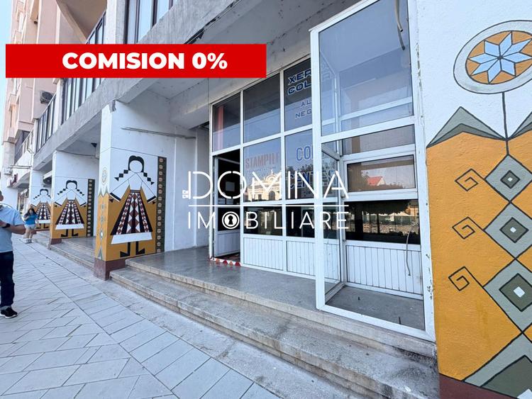 Închiriere spațiu comercial ultracentral, trafic intens, vitrină stradală