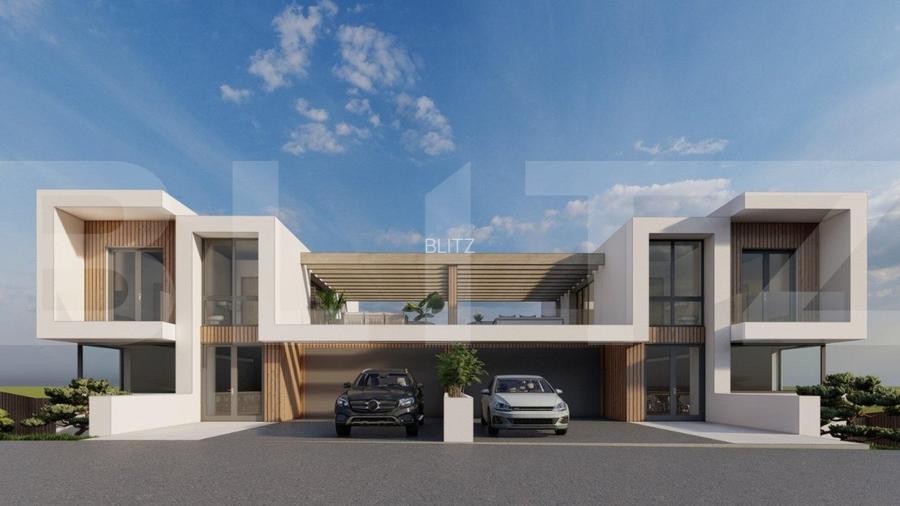 Teren cu autorizatie de constructie duplex, 1061 mp, zona Wonderland - 2