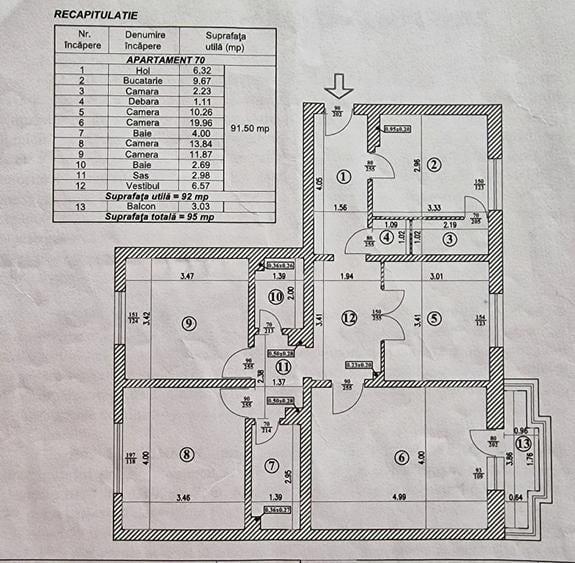 4 camere Premium | 95 mp| 1992 | Centrală proprie | 2x Parcare | Renovat integr