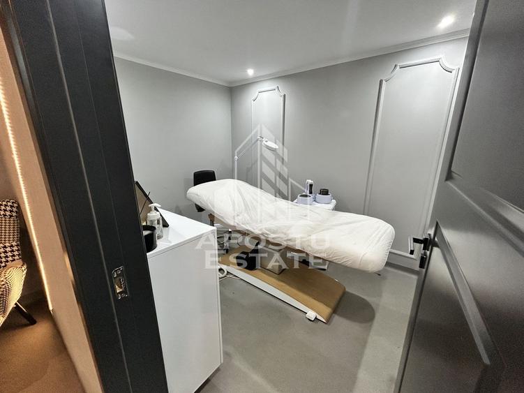 Spatiu comercial SAD, de inchiriat, amenajat modern, parcare Ghiroda.
