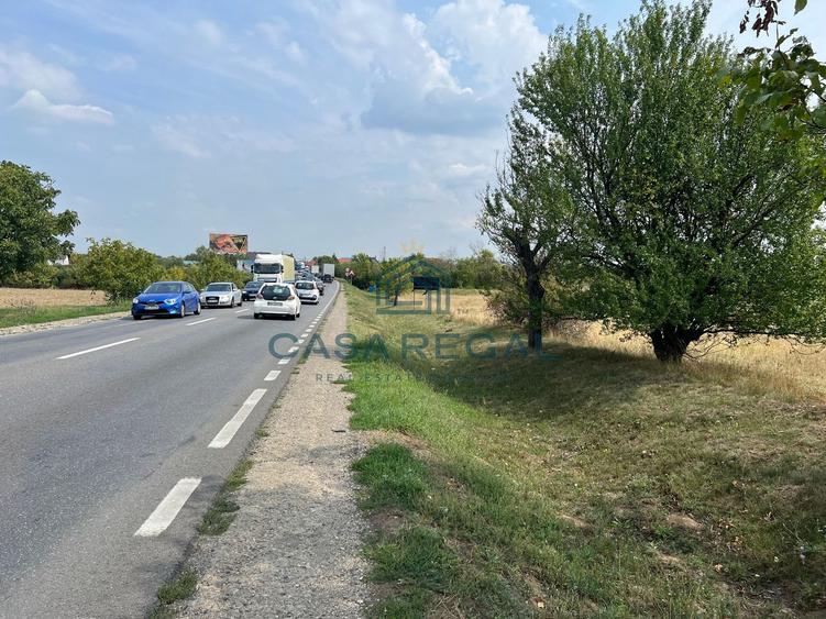 Teren de 7.000 de mp, Calea Clujului, zona showroom-uri auto, dublu front strada