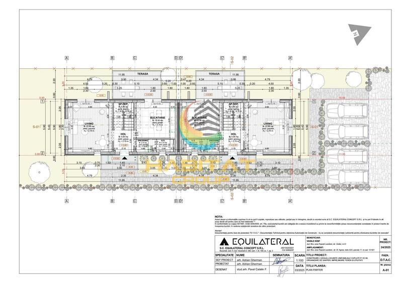 Casa individuala in calcan P+1+ pod, zona centrala Popesti Leordeni