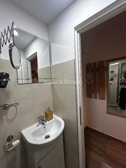 Garsoniera de închiriat, 11 mp, central, renovata, mobilata, complet utilată  - 4