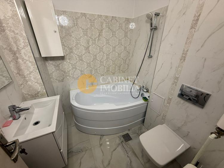 3 camere+ 2 Bai - Renovat- Utilat/Mobilat - Etaj Intermediar - Zona Dacia