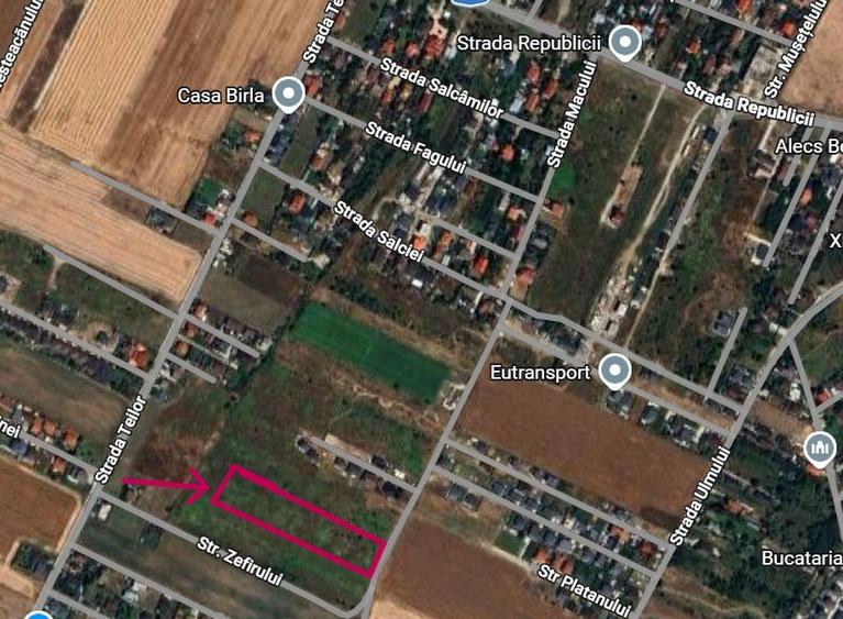 Dragomiresti-Deal| Oportunitate dezvoltare- Teren de 6500mp