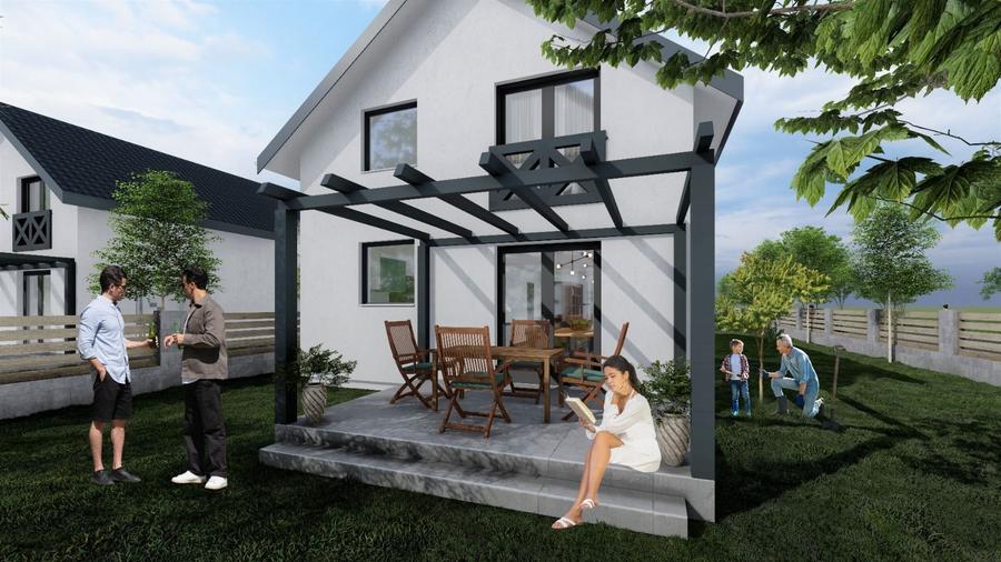 Casa 4 camere la cheie,10 minute de spital 150mp,700mp teren