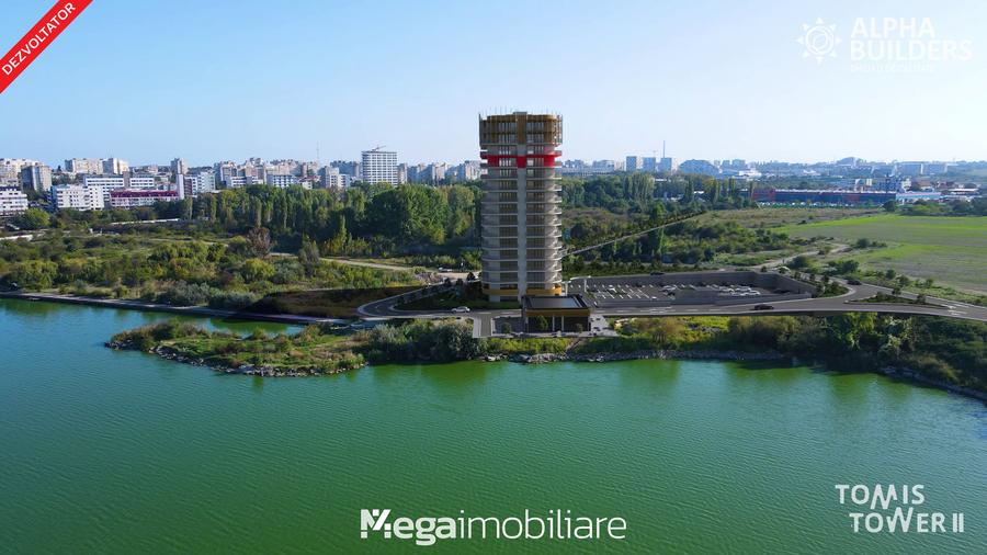 ✅TVA inclus: Apartament 2 camere cu vedere spre Lac – Tomis II by Alpha Builders