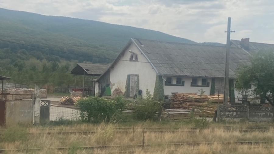 Fabrica de prelucrarea lemnului Valea Buzaului.