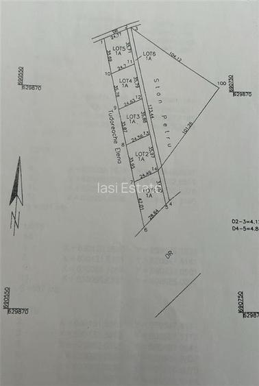 Teren zona Miroslava 1157mp intravilan suprafata plana, zona foarte buna - 5