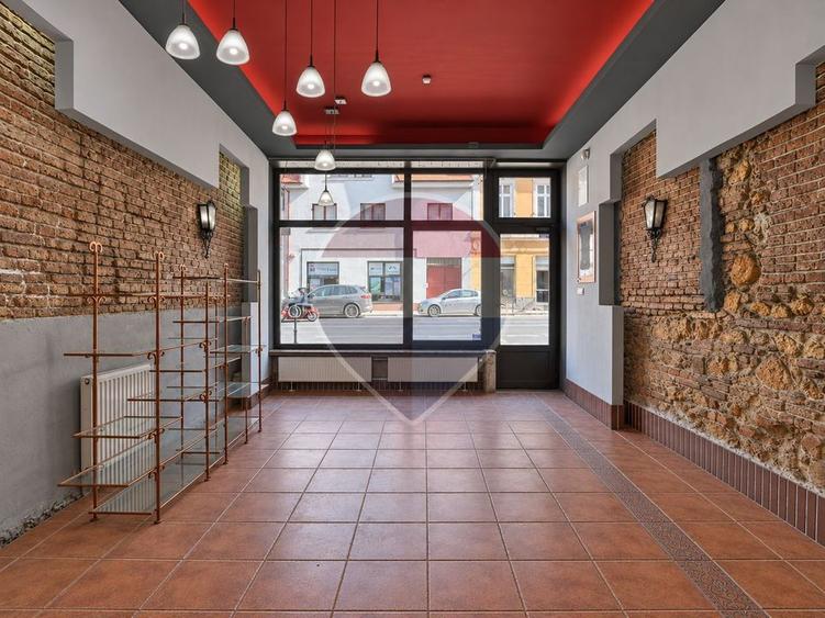 VITRINĂ STRADALĂ | SPAȚIU COMERCIAL | STRADA LUNGĂ | ZONĂ CENTRALĂ