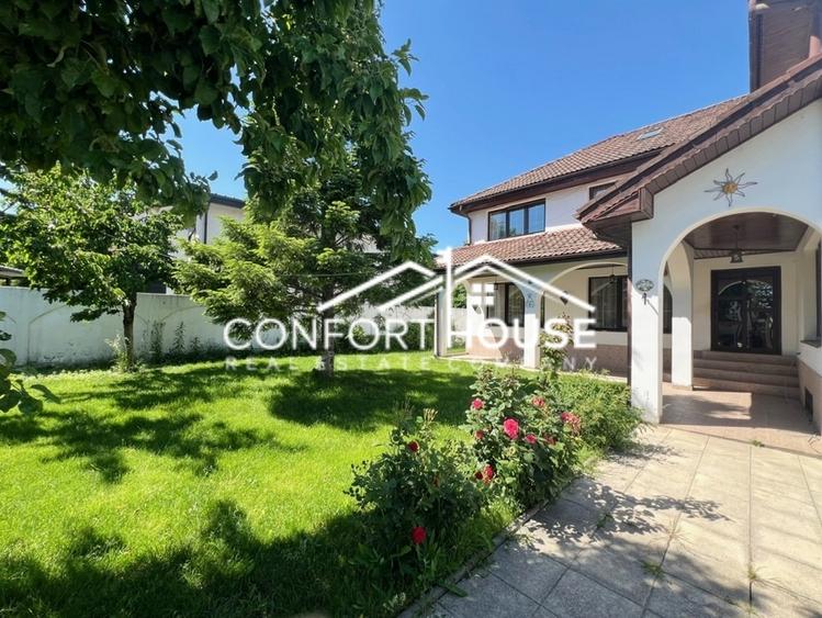 Vila cocheta S+P+E, arhitectura mediteraneană, teren 500mp, PIPERA