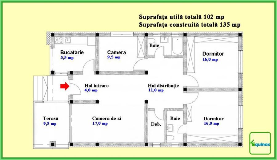 Casă nouă cu 4 camere, 450mp teren, Strejnicu, ECX92319 - 1
