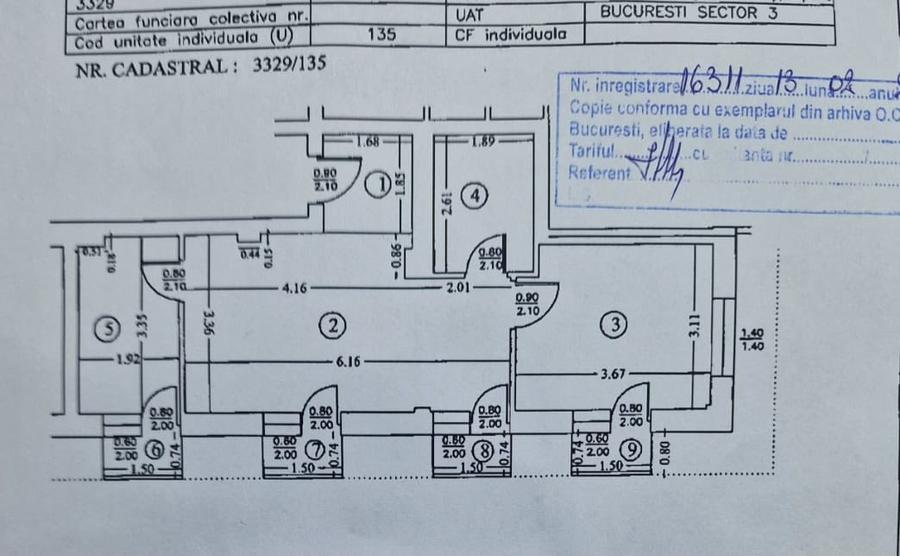 Apartament 2 camere Ozana – Metrou 1 Decembrie, 61 mp, bloc 2009