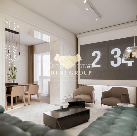 Apartament 5 camere | Imobil restaurat cu lift | 4 balcoane | 3,20 m | Fără risc - 10