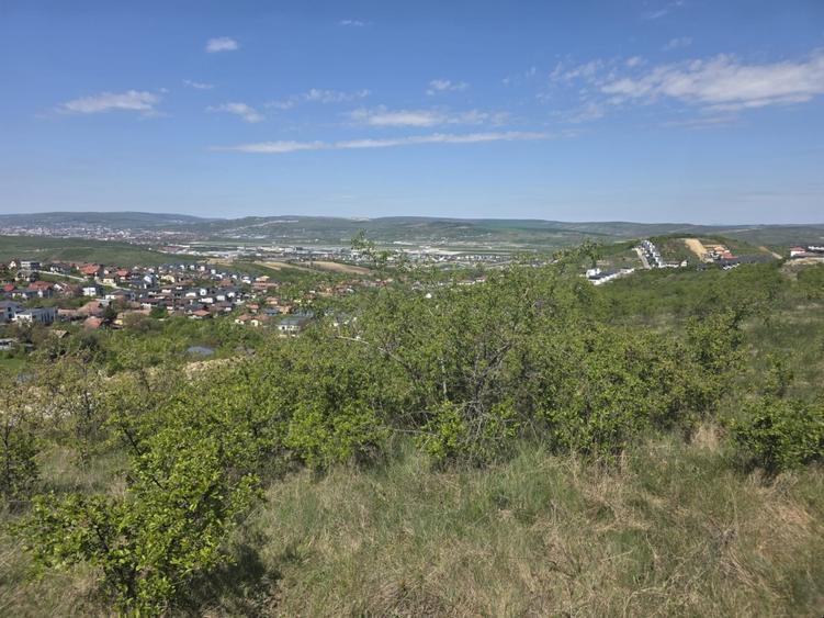 TEREN U-N-I-C-A-T   755 mp în Dezmir Panoramă spectaculoasă 180°