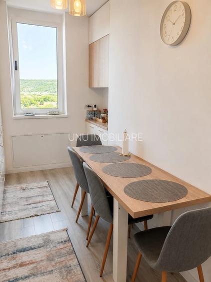 Apartament 3 camere decomandat - mobilat si utilat - etaj 3/11 lift - 9