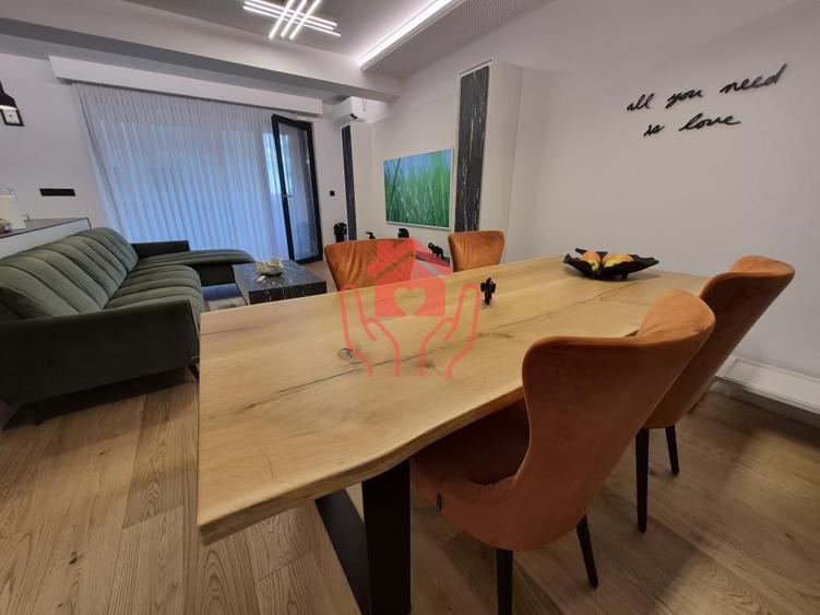 BANEASA (Dobrogeanu Gherea)-3 camere mobilat luxury, bloc boutique, 2 parcari!