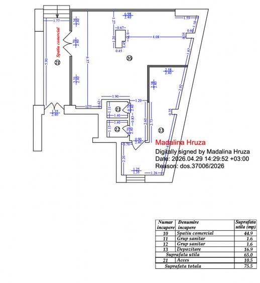 Spatiu comercial de inchiriat_ Strada Fainari_ Imobil finalizatt si functional