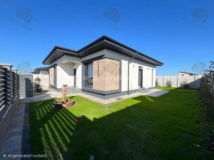 Casă individuală 4 camere modernă - acces asfaltat - curte 370 mp/ Berceni - 2