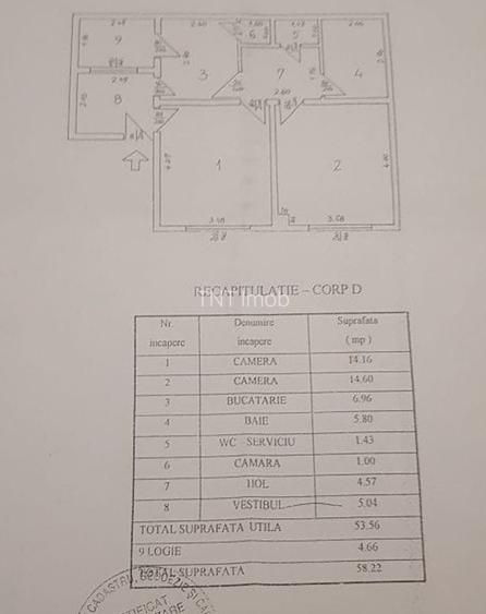 Apartament 2 camere, Unirii - Piata Constitutiei, centrala proprie ! - 19