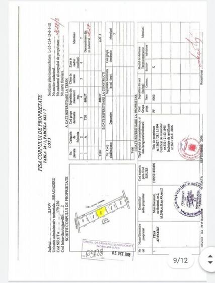 PARTICULAR INTRAVILAN 1000/500 MP TOATE UTILITATILE IDEAL PT CASA/INVESTITIE