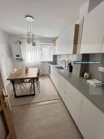 Apartament 4 camere decomandat, etaj 3, Octav Onicescu – BCR Primăverii