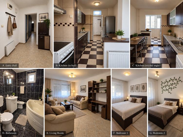 🏠 APARTAMENT 3 CAMERE | SEBASTIAN | SPAȚIOS • MODERN • ZONĂ BUNĂ | QG884