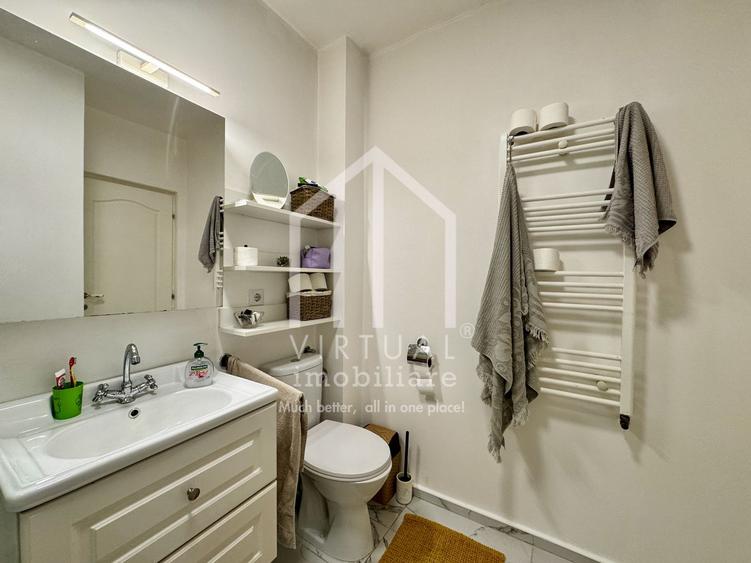 Apartament cu 3 camere, 58mp utili + curte 74mp, parcare, Selimbar