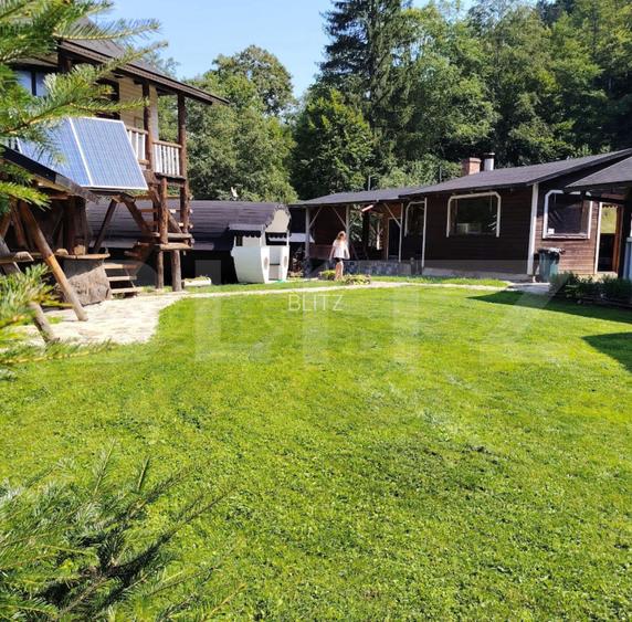 Cabana/Casa de vacanta in Molid, SV, 136 mp, teren cu 3300 mp, Iaz cu pesti - 12