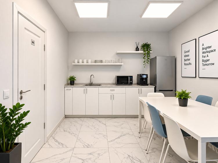 Spațiu de birouri 186 mp | Aviației | Open Space + Birou + Sală de ședințe