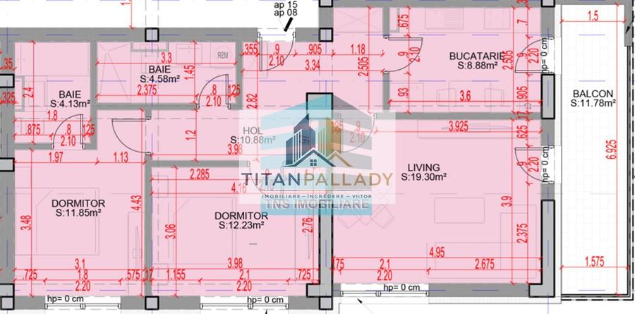 3 Camere 84 Mp,Incalzire Pardoseala,Pallady-Nicolae Teclu,Metrou