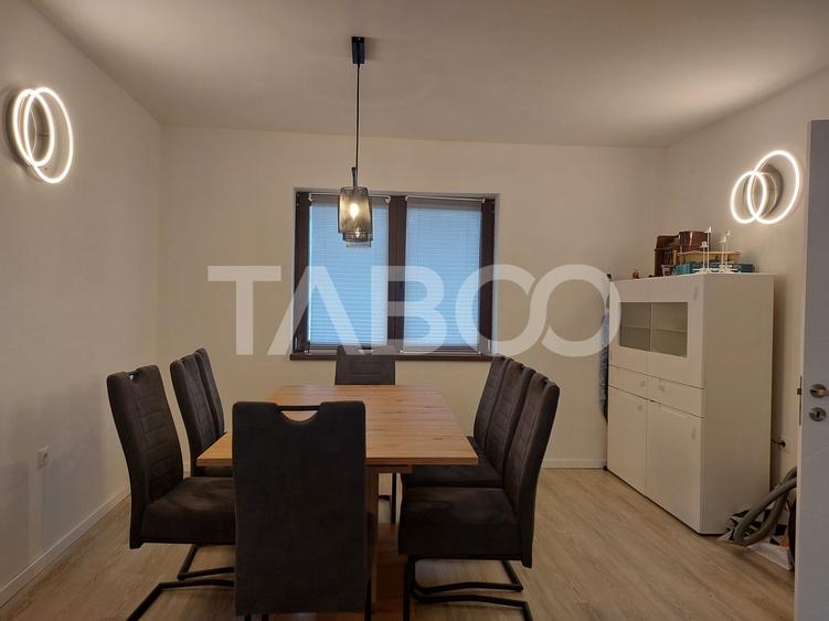 Casa individuala noua 4 camere P+M curte libera 416 Cisnadie