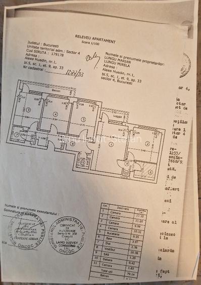 Apartament 4 camere mobilat-utilat Berceni (Huedin) bloc reabilitat - 160000 € - 16